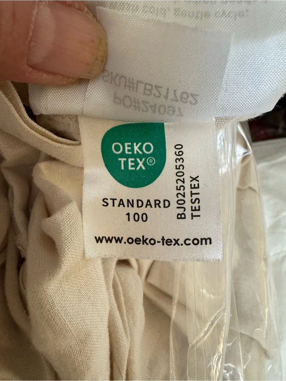 Quince 100% European Linen King / Cal King Duvet Cover NWOT Sand